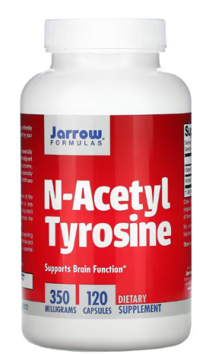 N-Acetyl Tyrosine (N-ацетилтирозин) 350 мг 120 капсул (Jarrow Formulas)