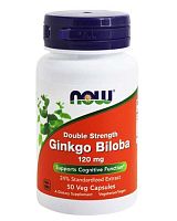 Ginkgo Biloba 120 мг 50 капс (NOW)