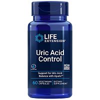 Uric Acid Control (контроль уровня мочевой кислоты) 60 капсул (Life Extension)