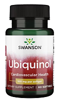 Ubiquinol (Убихинол) 100 мг 60 капсул (Swanson)