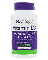 Vitamin D-3 10000 мкг 60 табл (Natrol)