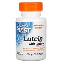 Lutein with Lutemax (Лютеин) 2020 20 мг 60 капсул (Doctor's Best)