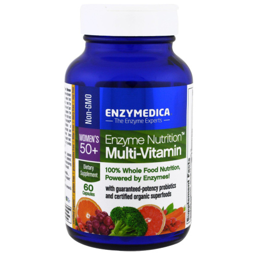 Enzyme Nutrition Multi-Vitamin for Women's 50+ 60 капсул (Enzymedica)