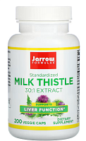Standardized Milk Thistle (Экстракт расторопши) 150 мг 200 растительных капсул (Jarrow Formulas)