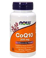 CoQ10 200 мг 60 капс (NOW)