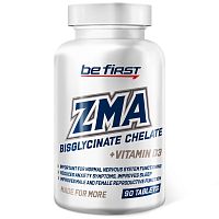 ZMA bisglycinate chelate + vitamin D3, 90 таблеток (Be First)