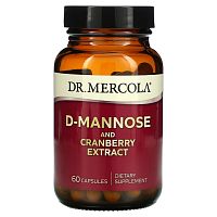 D-Mannose and Cranberry Extract (D-манноза и экстракт клюквы) 60 капсул (Dr. Mercola)