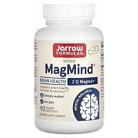 MagMind (магний) 90 вегетарианских капсул (Jarrow Formulas)