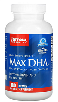 Max DHA (Высококонцентрированная Омега-3) 180 мягких капсул (Jarrow Formulas)