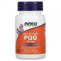 Extra Strength PQQ (пирролохинолинхинон усиленного действия) 40 мг 50 вег капсул (NOW)