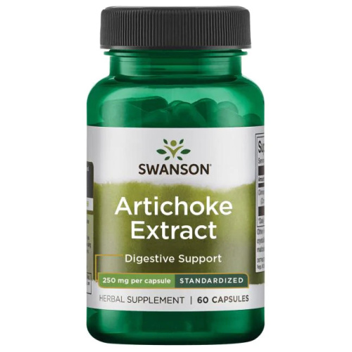 Artichoke Extract Standartized (Экстракт Артишока) 250 мг 60 капсул (Swanson)