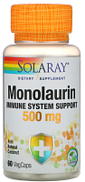Monolaurin (Монолаурин) 500 мг 60 капсул (Solaray)