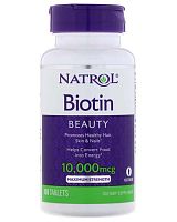 Biotin 10.000 мкг 100 табл (Natrol)