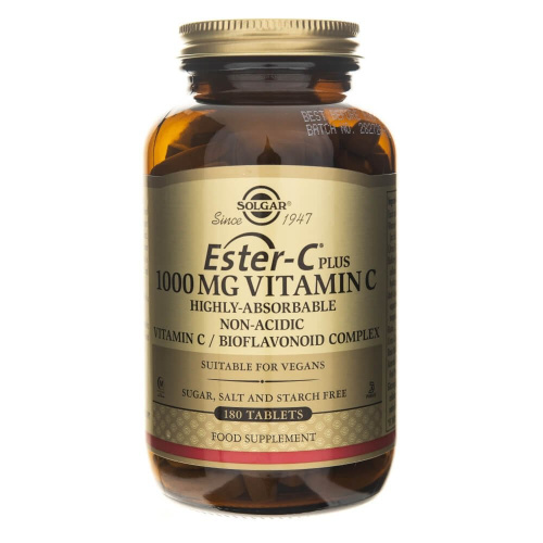 Ester-C® Plus 1000 mg Vitamin C 180 табл (Solgar)