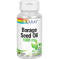 Borage Oil Seed (Масло семян огуречника) 1000 мг 50 капсул (Solaray)
