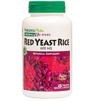 Source of Life Garden RED YEAST RICE (Органический красный дрожжевой рис) 600 мг 120 капсул (NaturesPlus)