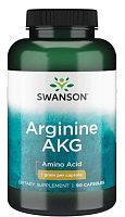 Arginine Akg (Аргинин Альфа-кетоглутарат) 1000 мг 90 капсул (Swanson)