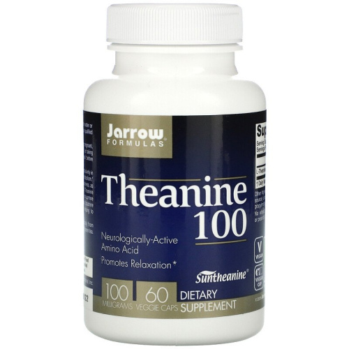 Theanine 100 (Теанин) 100 мг 60 капсул (Jarrow Formulas)