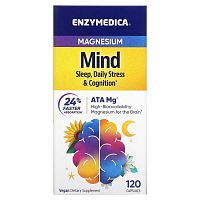 Magnesium Mind (Магний для умственной деятельности) 120 капсул (Enzymedica)