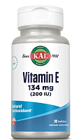 Vitamin E 134 мг 200 МЕ 90 гелевых капсул (KAL)