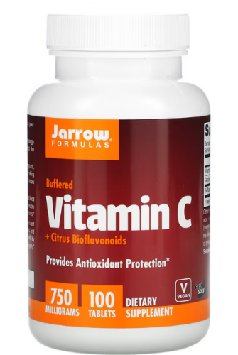 Vitamin C + Citrus Bioflavanoids (Буферизованный витамин С + цитрусовые биофлавоноиды) 750 мг 100 таблеток (Jarrow Formulas)