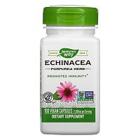 Echinacea Purpurea Herb (эхинацея пурпурная) 400 мг 100 веганских капсул (Nature's Way) Echinacea Purpurea Herb (эхинацея пурпурная) 400 мг 100 веганских капсул (Nature's Way)