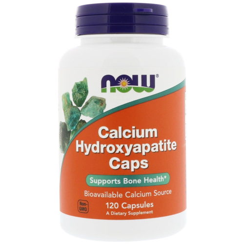 Calcium Hydroxyapatite (Кальций гидроксиапатит) 120 капсул (NOW)
