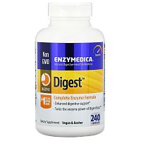 Digest (полная формула ферментов) 240 капсул (Enzymedica)