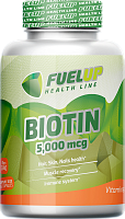 Biotin (Биотин) 5000 мкг 120 капсул (Fuelup)