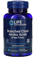 Branhed Chain Amino Acids (BCAA) 90 капсул (Life Extension)