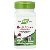 Red Clover (Красный клевер цветы/надземная часть растения) 800 мг 100 капсул (Nature's Way)