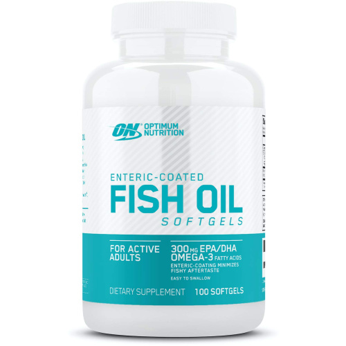 Enteric Coated Fish Oil Softgels 100 капс (Optimum nutrition)