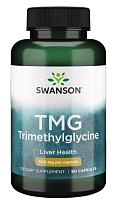TMG Trimethylglycine (триметилглицин) 500 мг 90 капсул (Swanson)