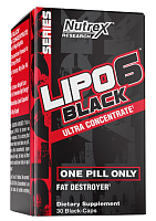 Lipo-6 Black Ultra Concentrate 30 капс (Nutrex)