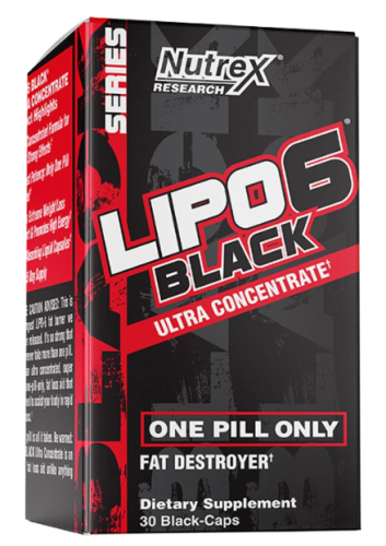 Lipo-6 Black Ultra Concentrate 30 капс (Nutrex)