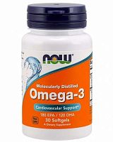 Omega-3 1000 мг 30 softgels (NOW)
