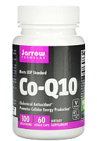Co-Q10 (коэнзим Q10) 100 мг 60 растительных капсул (Jarrow Formulas)