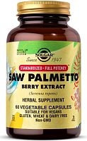 Saw Palmetto Berry Extract (Экстракт плодов пальмы сереноа) 60 капсул (Solgar)