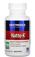 Natto-K (смесь ферментов с наттокиназой) 90 капсул (Enzymedica)