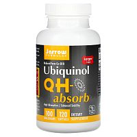 Ubiquinol QH-Absorb (Убихинол) 100 мг 120 капсул (Jarrow Formulas)