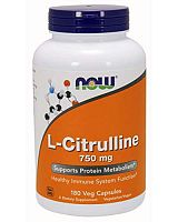 L-Citrulline 750 мг 180 капс (NOW)