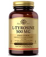 L-Tyrosine 500 mg Vegetable Caps 50 капс (Solgar)