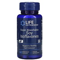 Soy Isoflavones Super Absorbable (Соевые изофлавоны) 60 капсул (Life Extension)