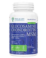 Life Glucosamine & Chondroitin MSM 90 табл (Tree of Life)