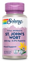 St. John's Wort Extract (Зверобой) 300 мг 60 вег капсул (Solaray)