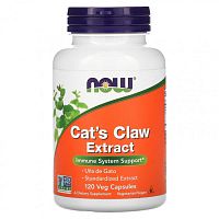 Cat`s Claw Extract (экстракт кошачьего когтя) 120 вег капсул (NOW)