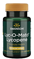Lyc-O-Mato Lycopene (Ликопин) 10 мг 60 гелевых капсул (Swanson)