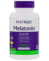 Melatonin 10 mg Fast Dissolve быстрого усвоения 60 табл (Natrol) цитрус