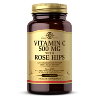 Vitamin C 500 mg With Rose Hips (Витамин C с шиповником) 250 табл (Solgar)