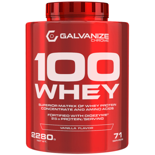 100% Whey (сывороточный протеин) 2280 гр (Galvanize Nutrition) 100% Whey (сывороточный протеин) 2280 гр (Galvanize Nutrition)